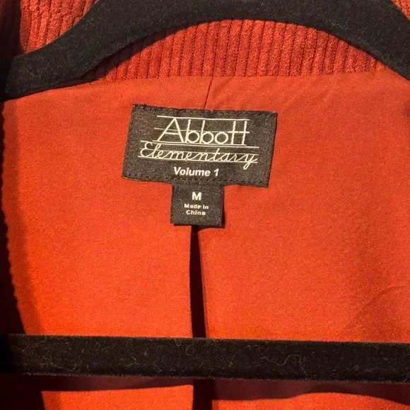 Women’s Rust Corduroy Blazer - Picture 2 of 5